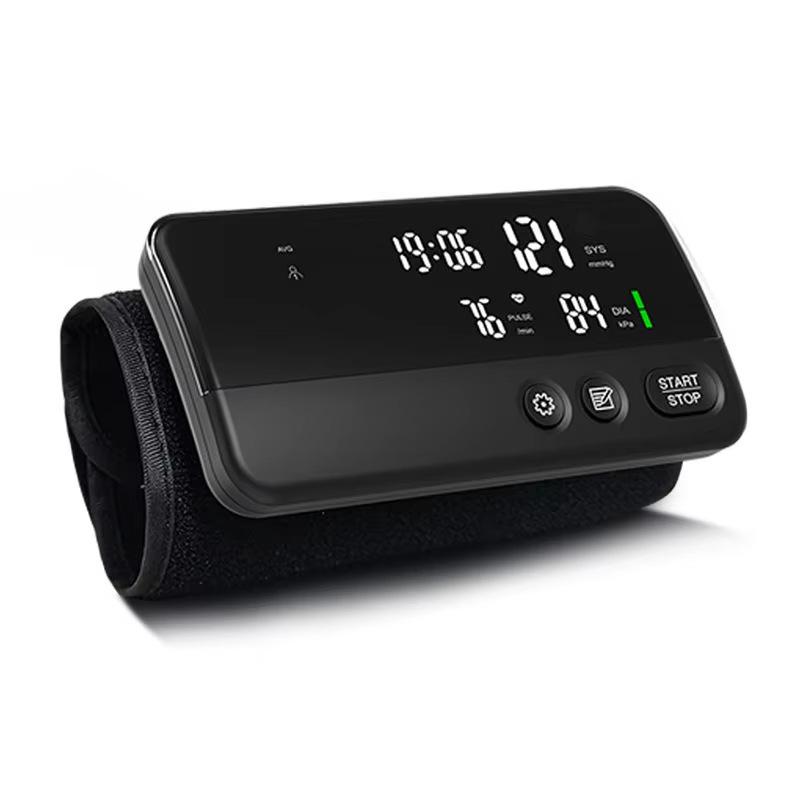 Portable Bluetooth Blood Pressure Monitor Digital Tonometer LCD Large Display Adjustable Large Cuff Sphygmomanometer