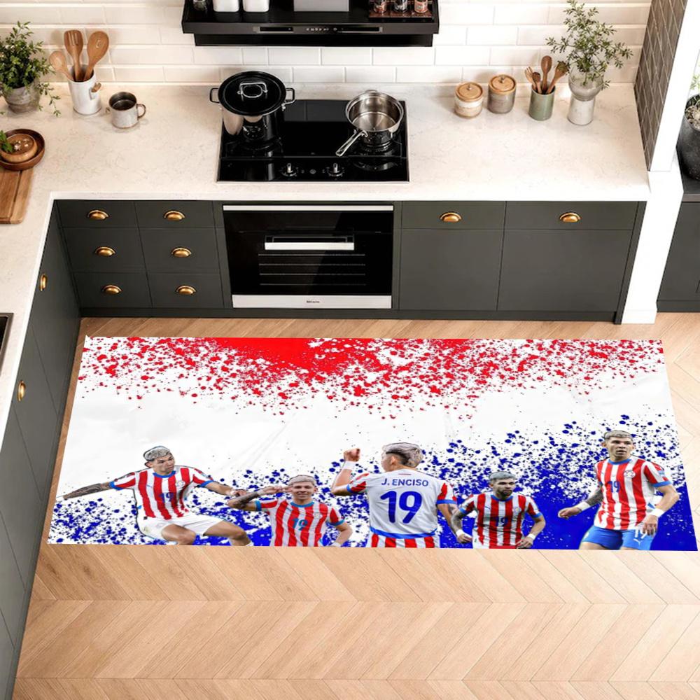 Atletico Madrid Nonslip Kitchen Mat Floor Carpet Rug For Indoors Outdoors Home Decor Room Supplies Spring Decor
