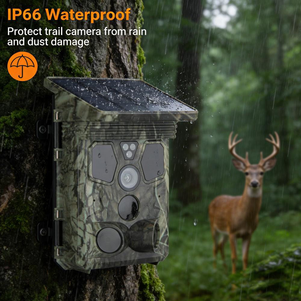 Shotkam Hunting Caza APP 4K 50MP 940NM WiFi Trail Camera Bluetooth Game Night Vision Motion Activated Waterproof Wildlife