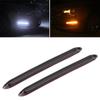 2Pcs Car LED Daytime Running Lights Waterproof Sequential Lamp Flow Turn Signal Light  Amber Turn White Lamp