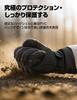 KEMIMOTO Motorcycle Winter Impact Water Smartphone Size KM8030 Gloves, Gloves, Resistant, Repellent, Compatible, Windproof, Autumn/Winter, Motorcycle,