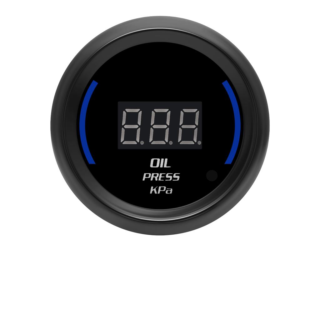 52mm Car Digital Voltmeters Water/Oil Temp Gauge Turbo Boost Gauge Exhaust Gas Temp EGT Meter Tachometer RPM for 4/6/8 Cylinder