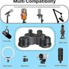 8Pcs Mic Stand Adapter Microphone Adapter for Camera Screw 1/4inch Male/Female To 5/8inch Female/Male Threaded