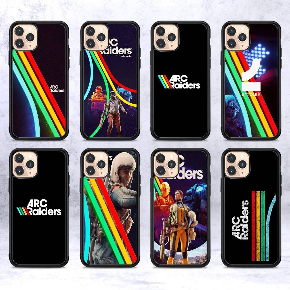 Чехол для телефона Game A-ARC R-Raiders Для IPhone 17 Pro 16 Plus 16 Pro Max 15 14 13 12 11 Задняя крышка из PC+TPU