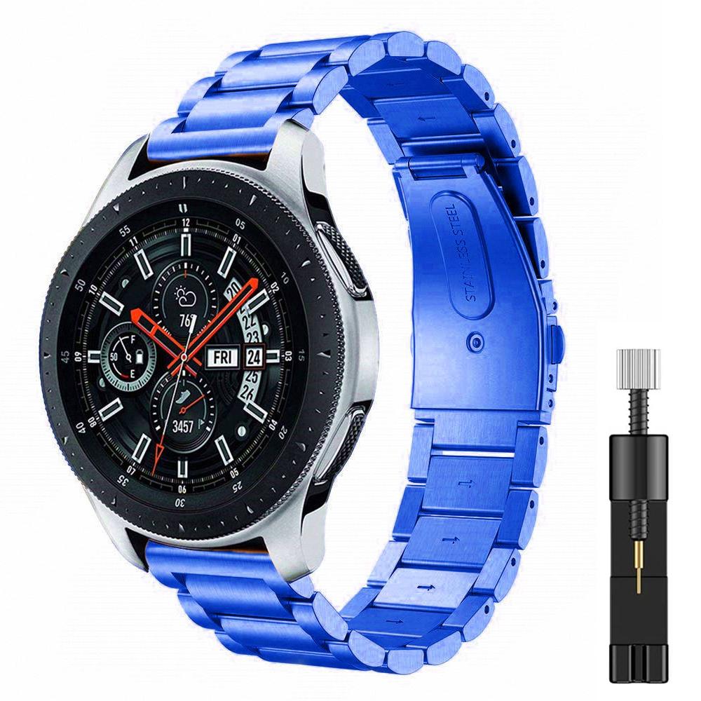 20mm 22mm Metal Band For Samsung Watch 7/6/5/4/3 Huawei Watch 4 Pro/GT5 Pro/GT4 3 2 46mm Bracelet for Amazfit GTR/GTS/Bip Strap