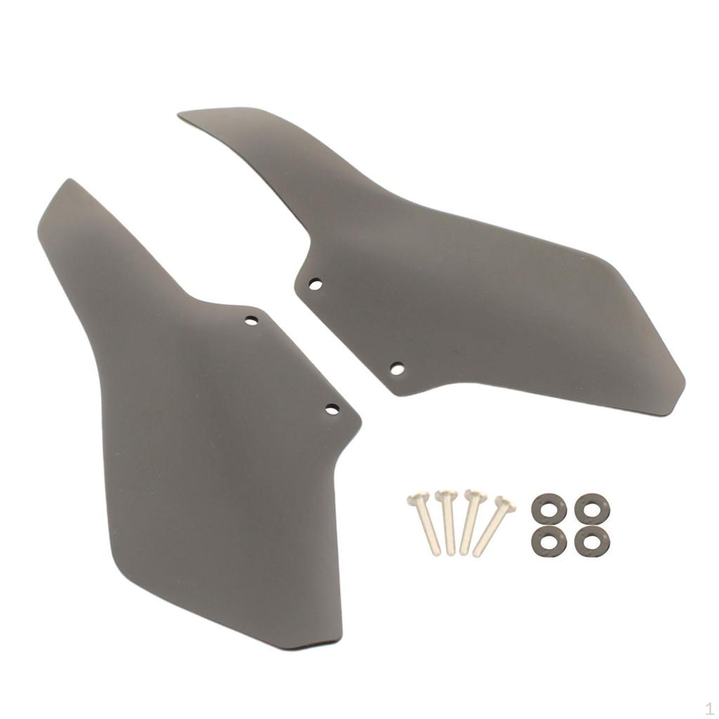 Deflectoare de vânt pentru parbriz lateral pentru motociclete, accesorii ușor de instalat,