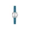 Tissot Quarzwerk Damenuhr Silbernes Zifferblatt Edelstahlgehäuse Lederarmband T058.109.17.036.02