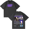 Rapper Bruno Mars Album 2026 Tour Print Tshirt Man Woman Fashion Luxury Tshirt Short Sleeve pure Cotton Casual Aesthetics Tees