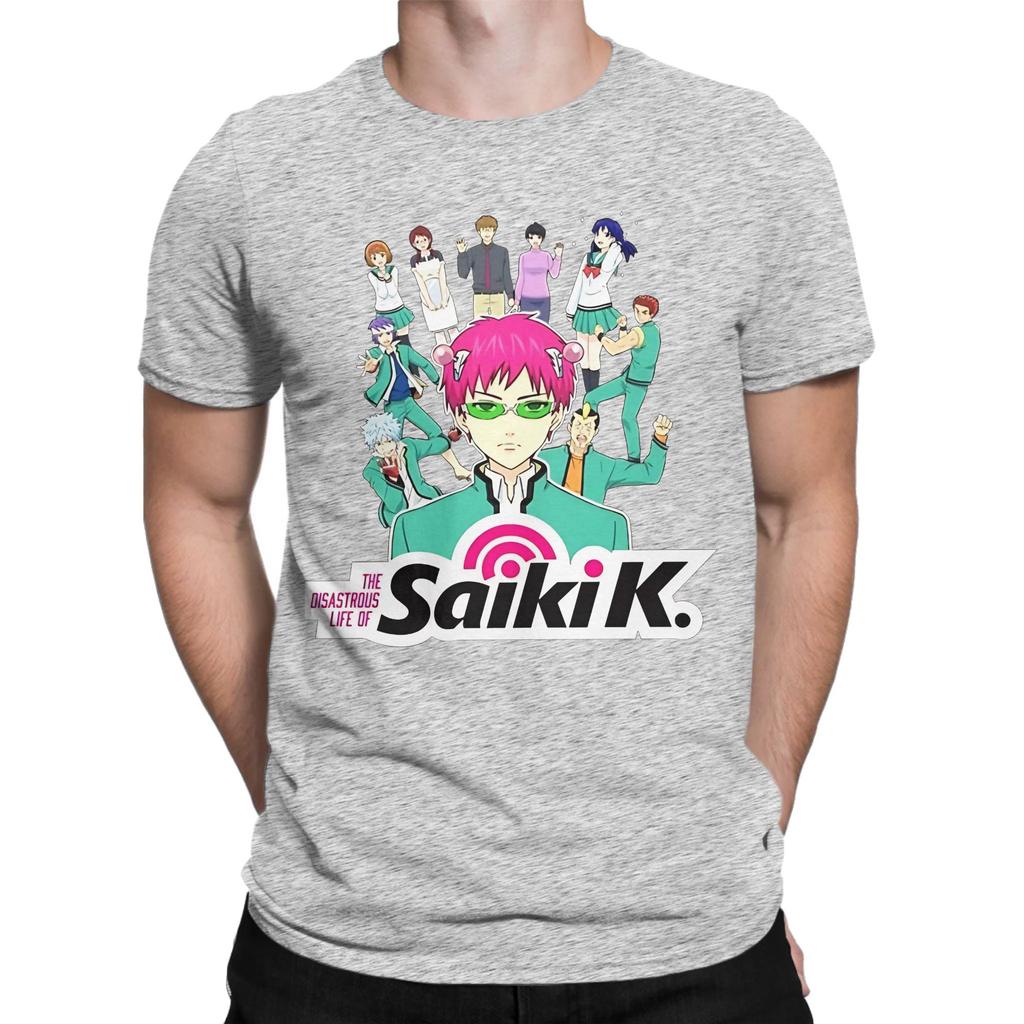 Saiki K Magnet Funny 100 Cotton Tshirt Saiki Tees Tops For Unisex
