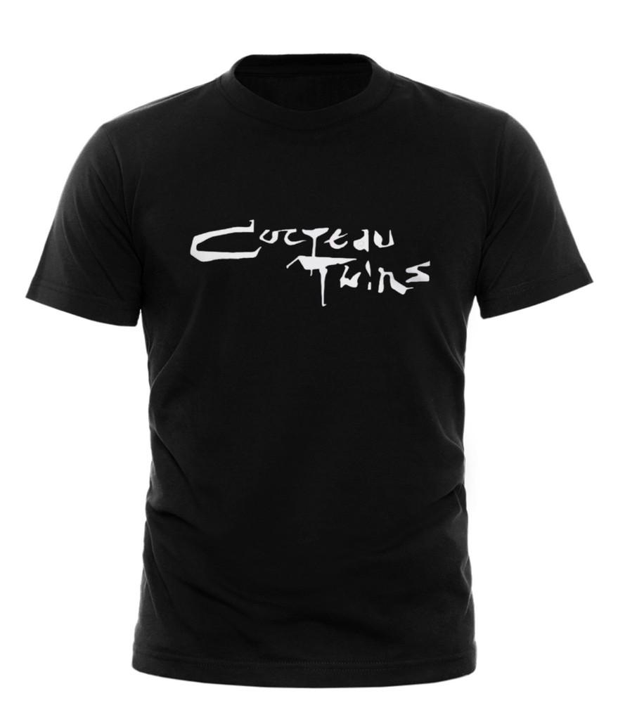 

cocteau twins tshirt all sizes unisex adult black white Tees cotton Unisex T-Shirt S