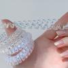 Crease Hair Coils Spiral Hair Ties Elastic Crease Ponytail Phone Cord Preventing Hair Coil for Girls Women