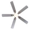 52-Zoll Deckenventilator mit Licht und Fernbedienung, für Schlafzimmer, 5 Flügel, Dimmbares LED-Licht, Umkehrbarer 6-stufiger Motor, Speicherfunktion, Leiser DC