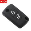 2 Button Silicone Car Remote Key Fob Cover Case For Peugeot 308 207 307 807 For C3 Picasso C-Crosser C4 Dispatch C8