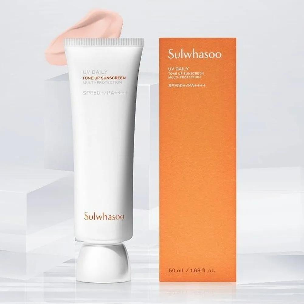 Sulwhasoo Sangbaek Tone-Up Sun Cream 50ml / Daily Tone-Up Sunscreen