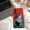 Hot Anime K-Kaiju No  Phone Case For Samsung S25,24,23,22,30,21,10,9,Ultra,Plus,Lite,FE,4,5 G Soft Black Case