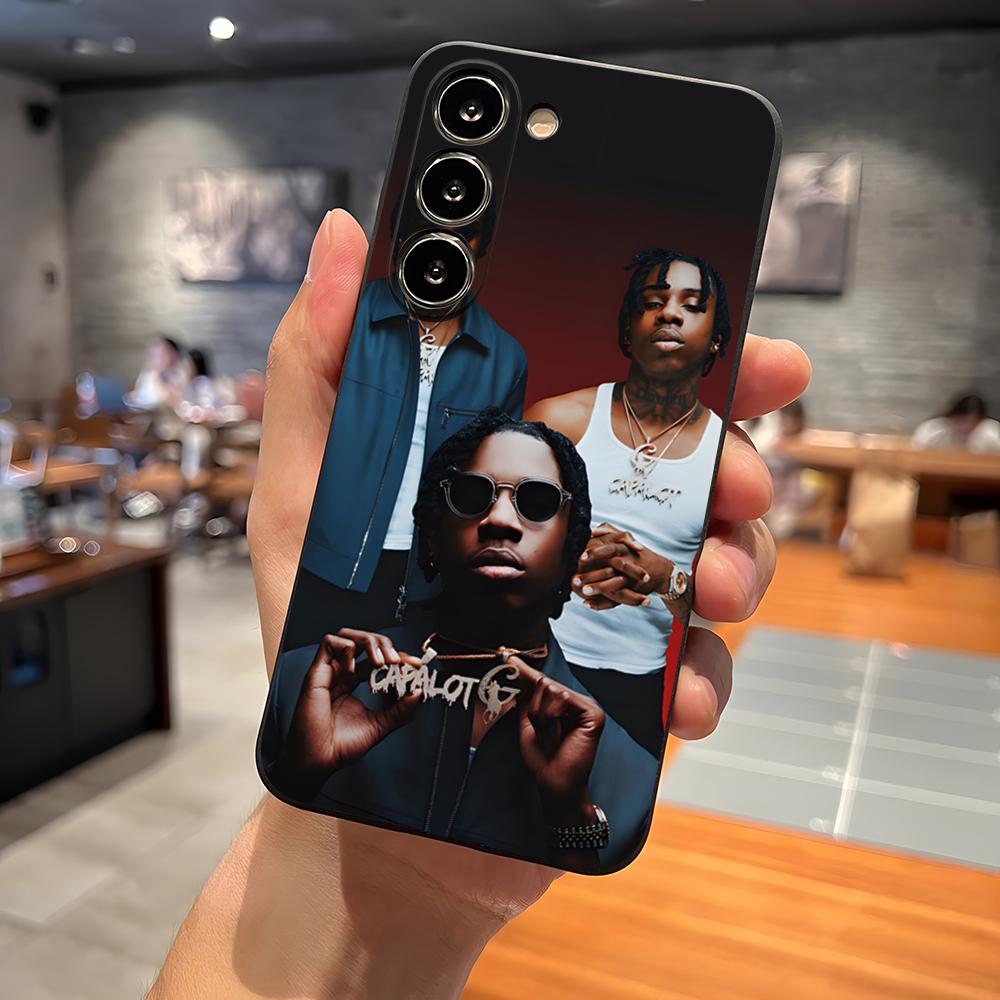 LIL T-TJAY Rapper Phone Case For S23 Samsung S24 Ultra S25 S22 S20 Fe S21 Plus A16 A54 A34 A24 A53 A14 Cover