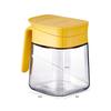 Glass Kitchen Seasoning Set: Salt, Oil, and Spice Jars