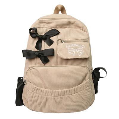 Student Bag Women's Backpack Bow Backpack Shoulder Bag