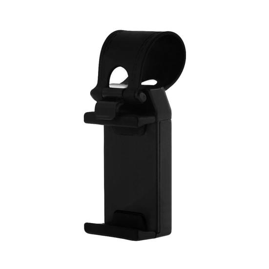 Универсальный автомобильный держатель для телефона на руле — фото 3