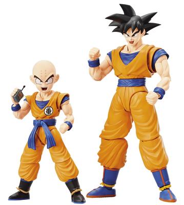Standaard Dragon Ball Son Goku Krillin DX Plastic Model Figuur-rise & Set, Kleurgecodeerd
