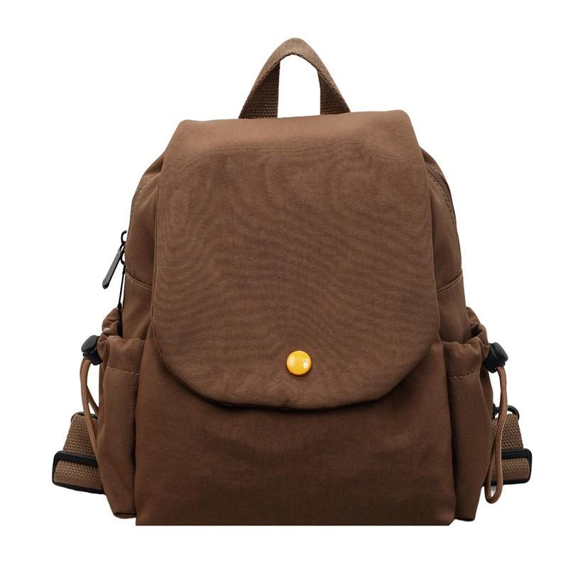 New Canvas Backpack Men Women s Rest Casual Large-capacity Flip Bag Students  schoolbag Travel