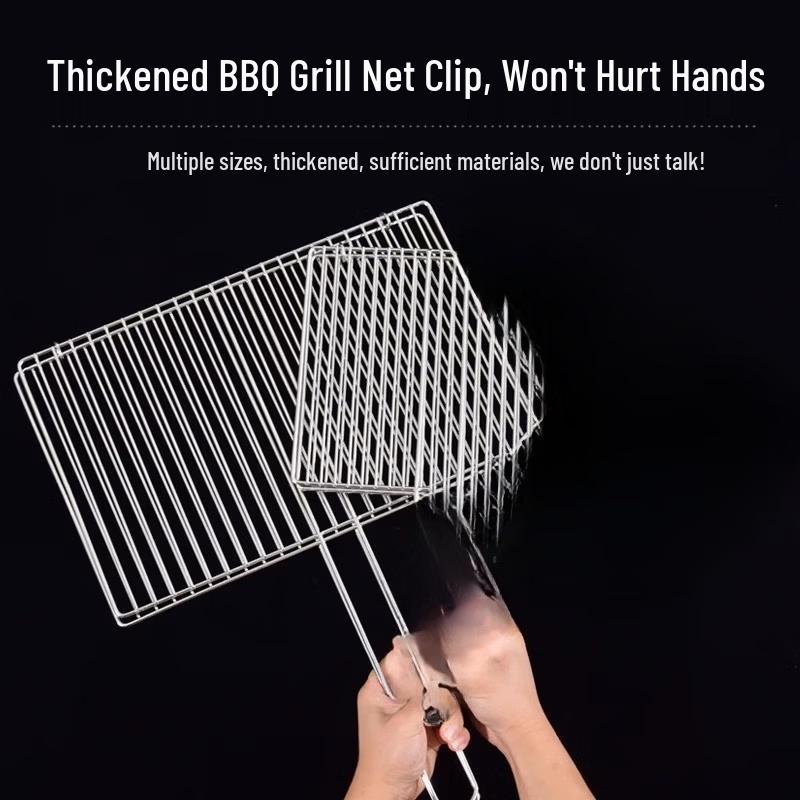 ZISIZ Stainless Steel BBQ Grill Net