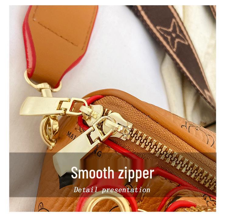 Trendy Retro Floral Crossbody Shoulder Bag for Women