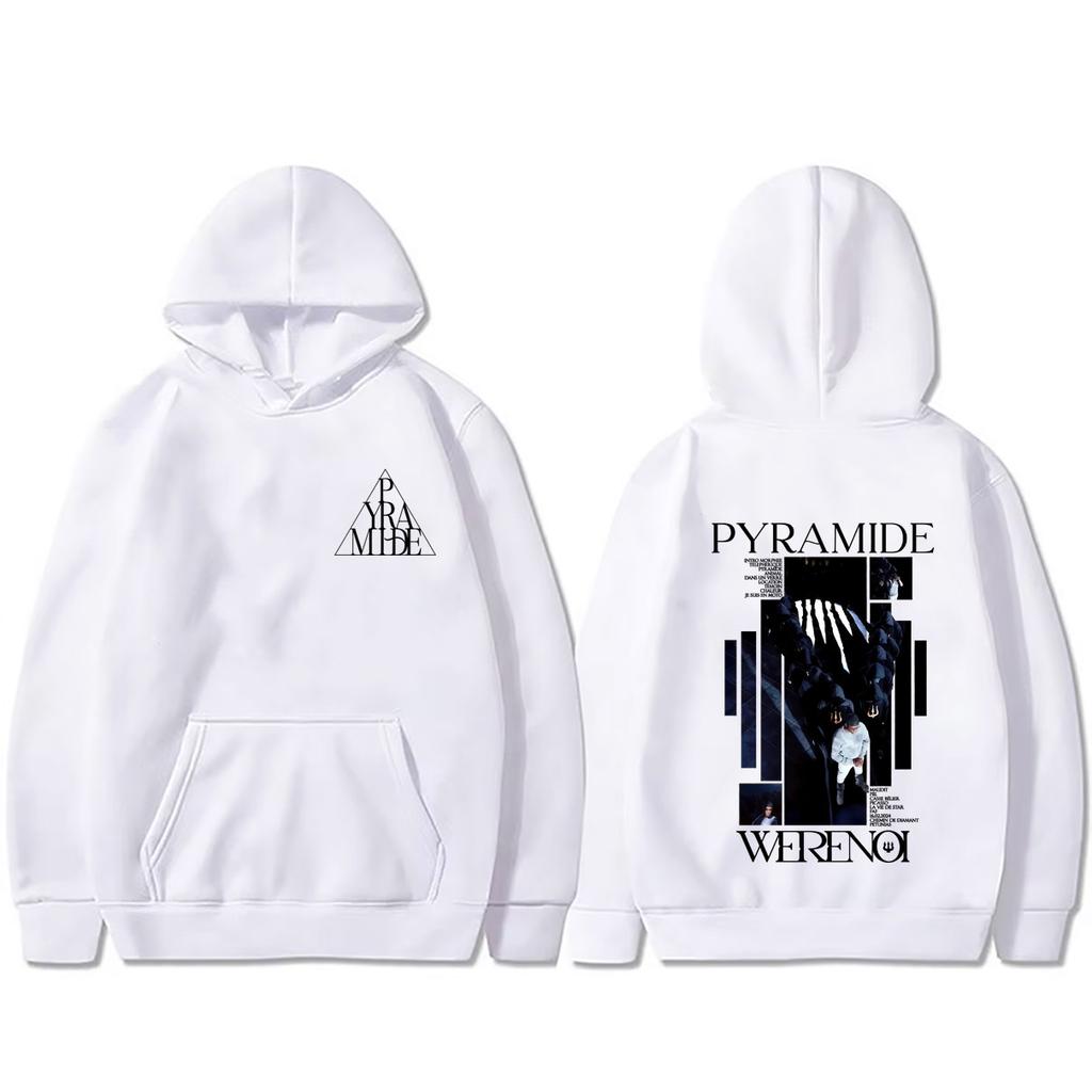 Rapper WeRenoi Pyramide Album Graphic Hoodie Men Women Hip Hop Fashion Pop Music Sweatshirt Male Casual Hoodies