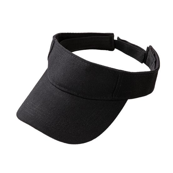 Summer Sun Hat, Adjustable Rear Elastic Band Outdoor Sports Hat, Hollow-Top Curved Brim Hat for Running Hiking