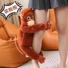 66cm Cartoon Gorilla Plush Toy Chimpanzees Monkey Soft Stuffed Doll Backpack Car Bag Room Decor Fans Gift