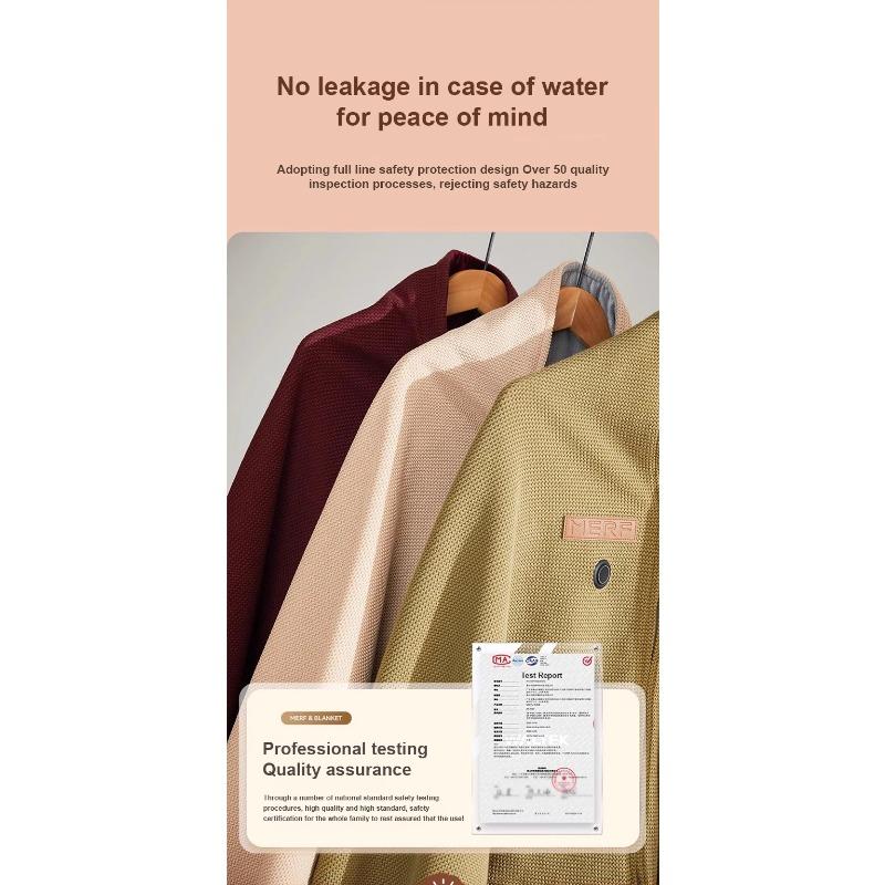 Graphene Heating Warming Blanket Blanket Warming Blanket Heating Shawl USB Washable Leg Cover Shawl Electric Blanket No Power