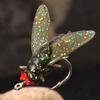 Artificial Fly Fishing Lure with Multi-hook Realistic Looking Compact Design Portable 3D Bionic Fly Fishing Bait