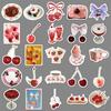 50 Small Fresh Fruit Korean Decorative Mobile Phone Flat Stickers