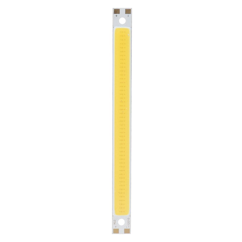 Πάνελ τσιπ LED 3000?6500K/12?14V 10W Ενσωματωμένη Πηγή Φωτός COB 1000lm 120x10mm Θερμό Λευκό