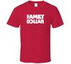 Family Dollar Store Tee Cool Halloween Costume Employee T Shirt Unisex T-Shirt