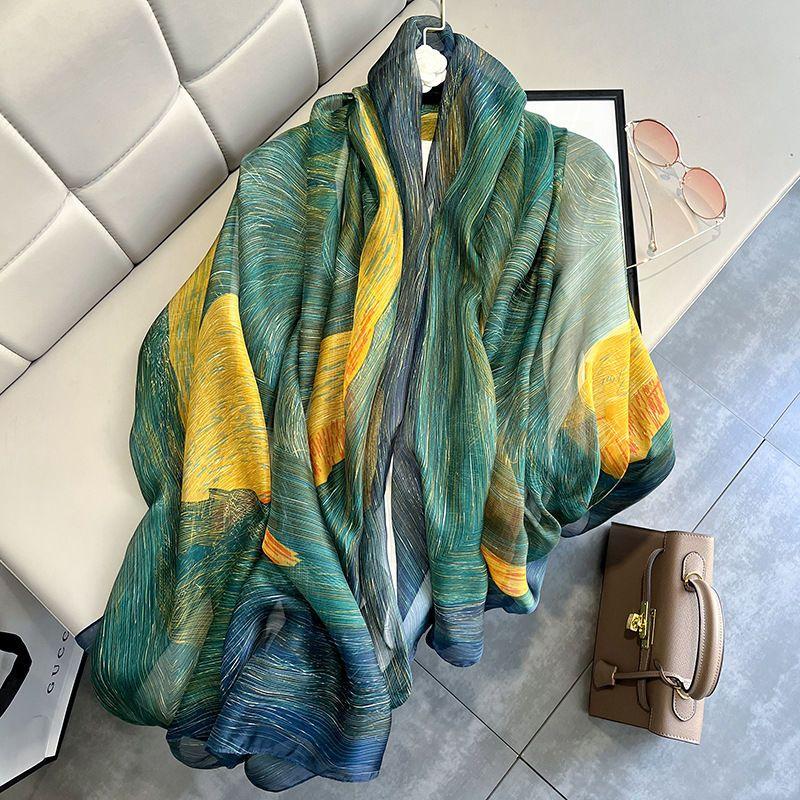 Lüks 190X135CM Güneş Koruyucu Eşarp Yeni Kış Sıcak Paşmina Eşarplar Kadın Moda İpek Hicab Hediye Çift Stil Kaşmir Şallar