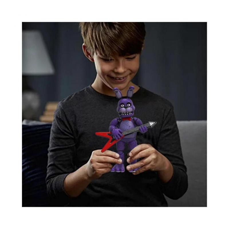 Paquete de 5 Figuras de Anime para Montar Juguetes Five Night At FReddy Fnaf Figura de Acción Linda Modelo de PVC FReddy To