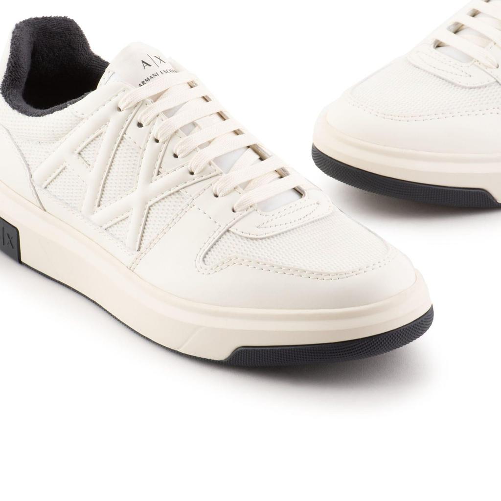 Armani Exchange Mens Suede Trainers
