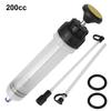 200cc Schimbarea uleiului de mașină Sângerare de frână Pompă de lichid Extractor de umplere Sticle de seringă Camion universal Accesorii pentru vehicule pentru motociclete