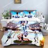 Football Star Duvet Cover Pillowcase M-Messi CR7 Bedding Set Adult Boy Girl Bedroom Decoration Gift Single Double Large Size963