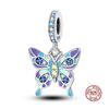 Charm Copper Fit 3Mm Original Bracelet Necklace Womens Bouquet & Butterfly Charm Bead Diy Fine Jewelry Gift New