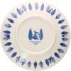 MOOMIN "Blue Flora" Bowl and Plate Set (3 pieces, 17cm each) - Nordic Style, Moomin Merchandise, Mother's Day Gift, Made in Japan, MM7000-76