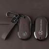 Zinc Alloy Leather Car Key Case Cover Protector Shell Fob for Mercedes Benz 2022 C S Class W206 W223 S350 C260 C300 S400 S450 S5 k1