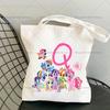 My Little Pony Shoulder Bag Cartoon Letter Handbag Large Capacity Crossbody Fashion Portable Canvas Storage Gift girl 26 Kid Friendly Entertaining Fun