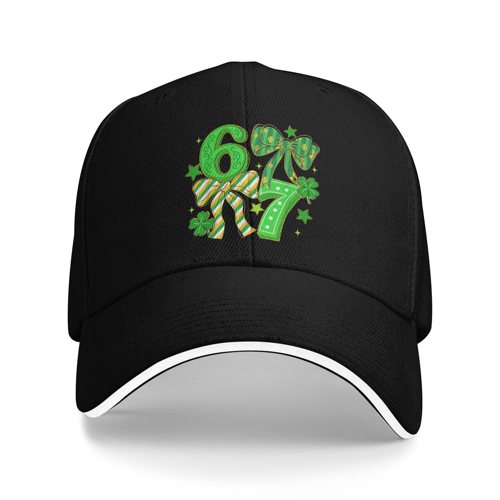 67 Six Seven Coquette Bow St Baseball Cap Fashion Women Men Trucker Hat Sun Visor Print Outdoor Sport Baseball Caps Present