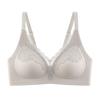 Wireless Push Up Bra Sexy Back Support Lace Trim Breathable Comfort Underwear