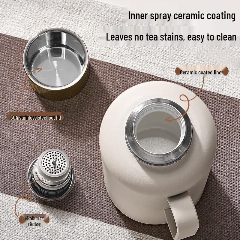 TAFUCO ZHEN Series 1L Thermal Desktop Pot with Mechanical Temp Display