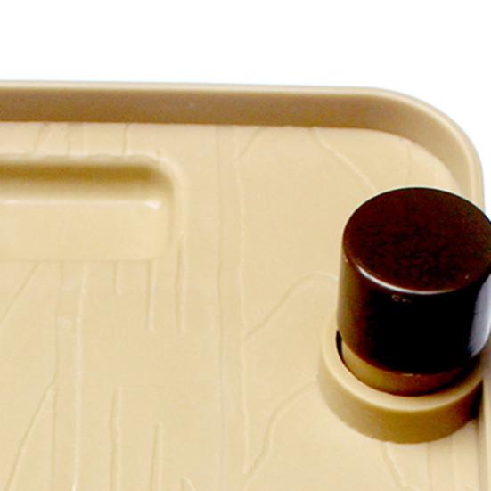 Schildkrötenterrasse, glatte Oberfläche, multifunktional, kreativ, solide, gratfrei, zum Ausruhen, Schlafen, abnehmbare Reptilientier-Ruheterrasse für Welpen