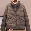 Chice leichte Daunenjacke für Damen - Trendiger Herbst/Winter Stehkragen Bestseller