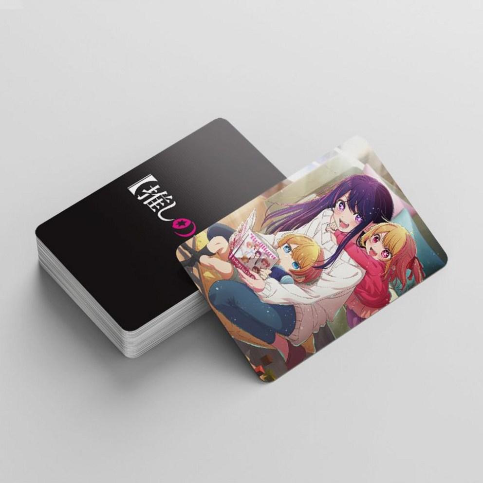 Anime Photocard Goods Hoshino Ai Aqua Ruby Illustration Photocard 60pcs + Mini Sticker 32pcs